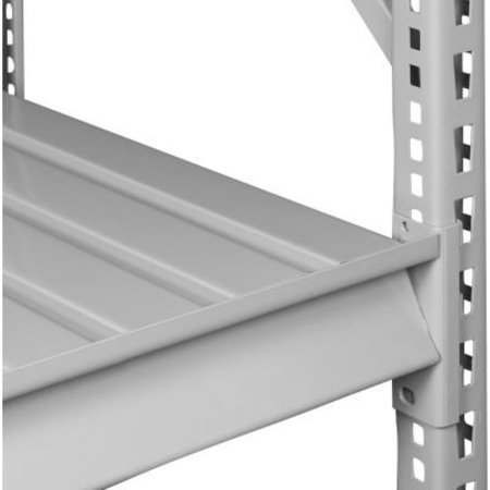 TENNSCO Tennsco Extra Shelf Level for Bulk Storage Rack - 48"W x 36"D - Steel Deck - Light Gray BU-4836C-LGY